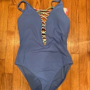 Lilly Pulitzer Isle Lattice Swim